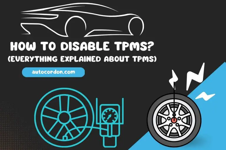  How to Disable TPMS? Everything Explained About TPMS!!!
