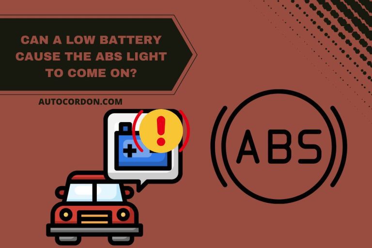 Can a Low Battery Cause the ABS Light to Come On? Let’s Find Out!