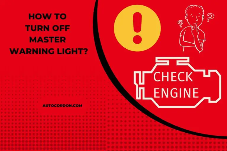 How to Turn Off the Master Warning Light? Fix The Issue Instead