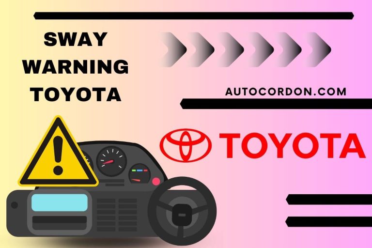Sway Warning Toyota – Stay in Control with Toyota!