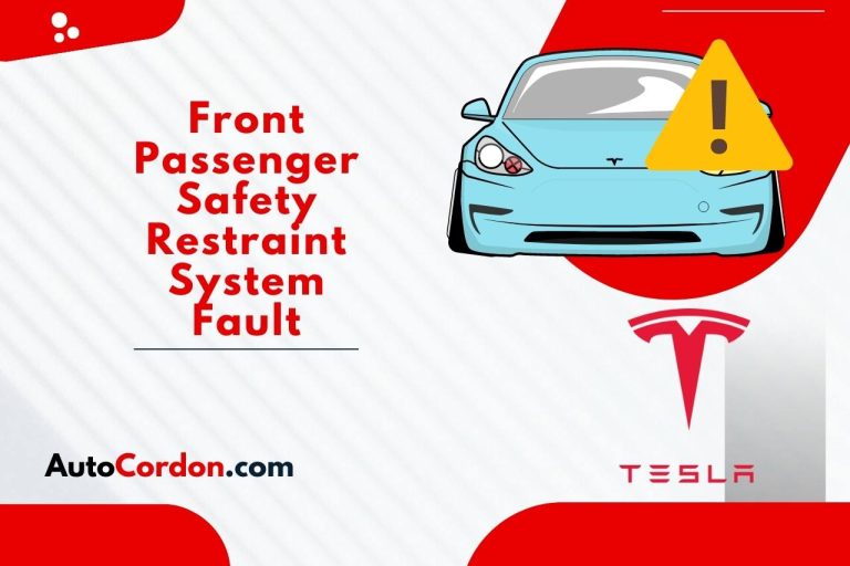 Front Passenger Safety Restraint System Fault – Diving into the Details!